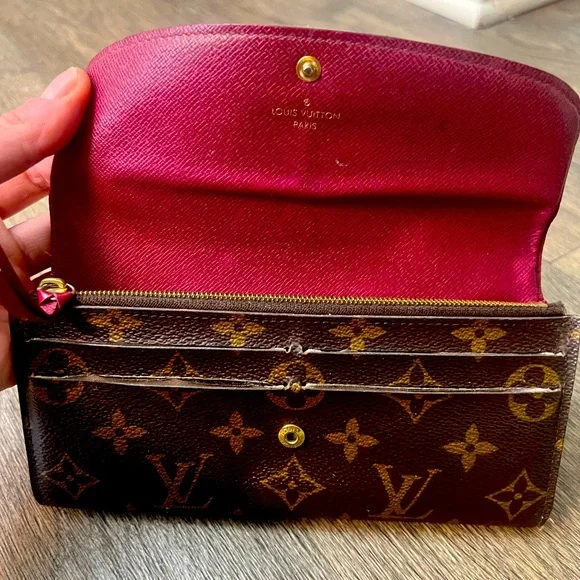 Louis Vuitton Brown x Poppy LV Heritage Monogram Wallet - Picture 3 of 9